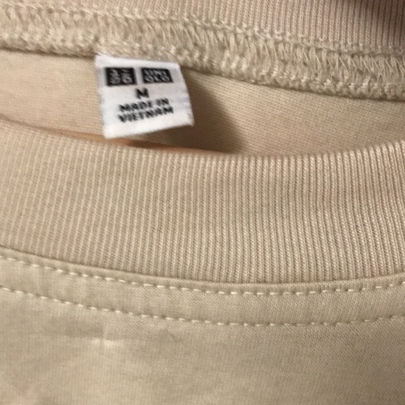 Beige/Tan T-Shirt Dress from Uniqlo - Picture 2 of 3